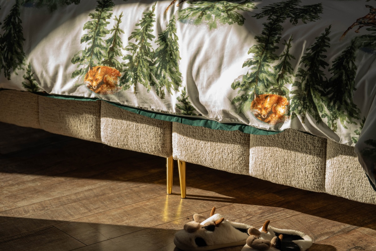 Kontinentalbett und leicht aufzubauendes Sofa - entspanntes Schlafen und Wohnen ohne Stress